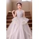 Cute Pink Princess Sparkly Tulle Flower Girl Dresses with Beads XF101004