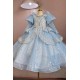 Kids Girls' Flower Girl Dress Party Dress Solid Color Long Sleeves Formal Performance Wedding Mesh Princess Tulle Dress Flower Girl's Dress Spring Fall Winter 2-12 XF101005