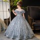Sparkling Sequins Girls' Dresses Princess dresses Stylish Birthday Party Dresses Flower Girl Dresses XF101008