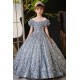 Sparkling Sequins Girls' Dresses Princess dresses Stylish Birthday Party Dresses Flower Girl Dresses XF101008