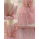 Lavender Purple Tulle Princess Dress with Sequin Butterfly Appliques Formal Wedding Pageant Gown for Toddler Girls Flower Girl Dresses XF101032