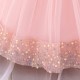 Girls' Toddler Pink Sequins Tulle Princess Dress Birthday Wedding Party Flower Girl Dresses XF101059