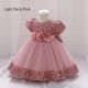 Sequins Tulle Princess Dress Light Dusty Pink Birthday Wedding Party Flower Girl Dresses with Bow XF101072 Sequins Tulle Princess Dress Light Dusty Pink Birthday Wedding Party Flower Girl Dresses with Bow XF101072