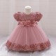 Sequins Tulle Princess Dress Light Dusty Pink Birthday Wedding Party Flower Girl Dresses with Bow XF101072 Sequins Tulle Princess Dress Light Dusty Pink Birthday Wedding Party Flower Girl Dresses with Bow XF101072