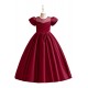A-Line Short Sleeves Wedding Party Flower Girl Dresses XF101078 A-Line Short Sleeves Wedding Party Flower Girl Dresses XF101078