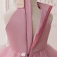 High Low Pink Tulle Wedding Party Flower Girl Dresses XF101082