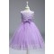 Cute Lace and Tulle Wedding Party Flower Girl Dresses XF101092