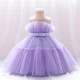 Cute-A-Line-Tulle-Wedding-Party-Flower-Girl-Dresses-XF101095