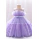 Cute-A-Line-Tulle-Wedding-Party-Flower-Girl-Dresses-XF101095