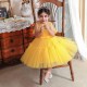 Cute A-Line Tulle Wedding Party Flower Girl Dresses XF101097