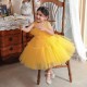 Cute A-Line Tulle Wedding Party Flower Girl Dresses XF101097
