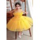 Cute A-Line Tulle Wedding Party Flower Girl Dresses XF101097