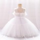 Cute A-Line Tulle Wedding Party Flower Girl Dresses XF101098