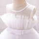 Cute A-Line Tulle Wedding Party Flower Girl Dresses XF101098