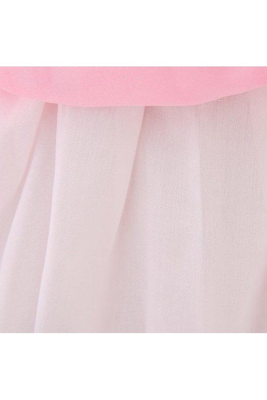 Cute A-Line Tulle Wedding Party Flower Girl Dresses XF101099