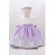 Affordable Cute Lace Wedding Party Flower Girl Dresses with Bowknot XF101103