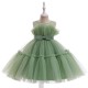 Cute Tulle Pink Princess Dress Wedding Party Flower Girl Dresses with Bowknot XF101112 Cute Tulle Pink Princess Dress Wedding Party Flower Girl Dresses with Bowknot XF101112