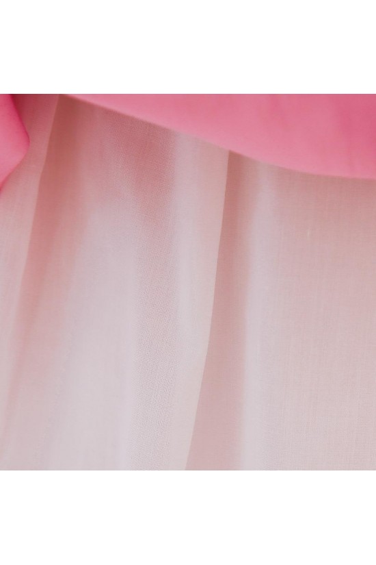 Cute Tulle Pink Princess Dress Wedding Party Flower Girl Dresses with Bowknot XF101112 Cute Tulle Pink Princess Dress Wedding Party Flower Girl Dresses with Bowknot XF101112