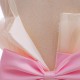 Cute Tulle Princess Wedding Party Flower Girl Dresses with Bowknot XF101113