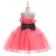 Cute Tulle Princess Wedding Party Flower Girl Dresses with Bowknot XF101114