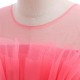 Cute Tulle Princess Wedding Party Flower Girl Dresses with Bowknot XF101114