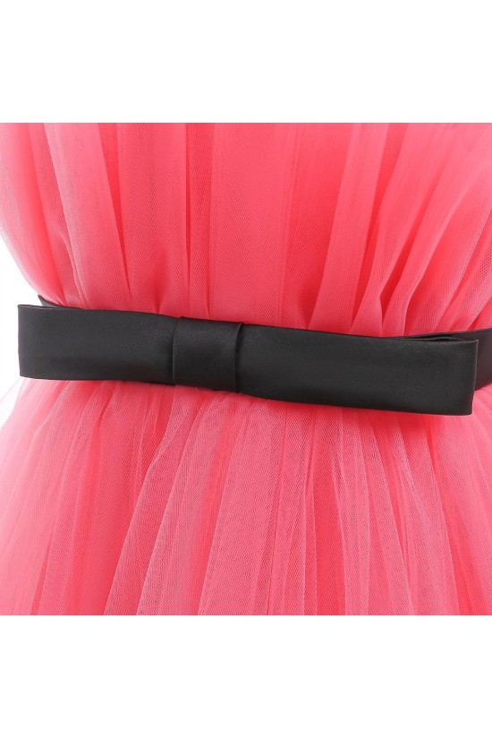 Cute Tulle Princess Wedding Party Flower Girl Dresses with Bowknot XF101114