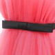Cute Tulle Princess Wedding Party Flower Girl Dresses with Bowknot XF101114