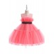 Cute Tulle Princess Wedding Party Flower Girl Dresses with Bowknot XF101114