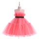 Cute Tulle Princess Wedding Party Flower Girl Dresses with Bowknot XF101115