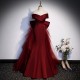 Elegant Mermaid Off the Shoulder Long Prom Dresses Formal Evening Party Dresses XP101004