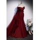 Elegant Mermaid Off the Shoulder Long Prom Dresses Formal Evening Party Dresses XP101004