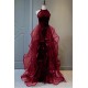 Gorgeous Sequins Tulle Long Prom Dresses Formal Evening Party Dresses XP101006