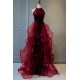 Luxury Sequins Tulle Long Prom Dresses Formal Evening Party Dresses XP101007