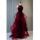 Luxury Sequins Tulle Long Prom Dresses Formal Evening Party Dresses XP101007