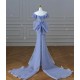 Mermaid Off the Shoulder Sequins Long Prom Dresses Formal Evening Party Dresses XP101009