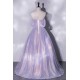 A-Line Sequins Tulle Off the Shoulder Long Prom Dresses Formal Evening Party Dresses XP101016
