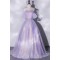 A-Line Sequins Tulle Off the Shoulder Long Prom Dresses Formal Evening Party Dresses XP101016