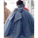 Luxury Sweetheart Tulle Ball Gown Prom Dresses Formal Evening Party Dresses XP101024