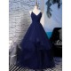 A-Line Spaghetti Straps Tulle Prom Dresses Formal Evening Party Dresses XP101025