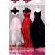 A-Line Spaghetti Straps Tulle Prom Dresses Formal Evening Party Dresses XP101025