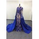 Elegant Mermaid Dark Green Sequined Satin Prom Evening Party Dresses Celebrity Pageant Gowns XP101028