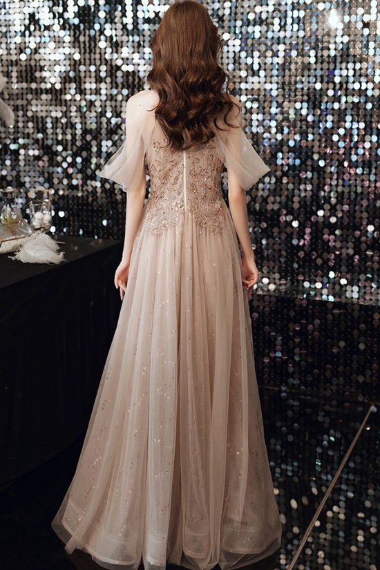 A-Line Sparkly Beaded Long Prom Dresses Formal Evening Party Dresses XP101038 A-Line Sparkly Beaded Long Prom Dresses Formal Evening Party Dresses XP101038