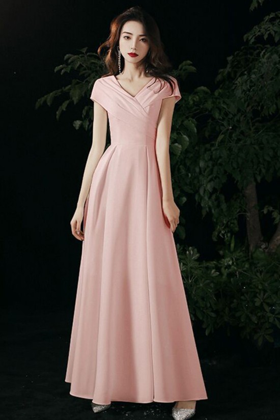 A-Line Long White V Neck Simple Prom Dresses Formal Evening Party Dresses XP101046 A-Line Long White V Neck Simple Prom Dresses Formal Evening Party Dresses XP101046