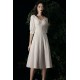A-Line Short White V Neck Prom Dresses Formal Evening Party Dresses with Sleeves XP101048 A-Line Short White V Neck Prom Dresses Formal Evening Party Dresses with Sleeves XP101048