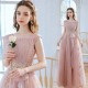 A-Line Long Pink Tulle Prom Dresses Formal Evening Party Dresses XP101049 A-Line Long Pink Tulle Prom Dresses Formal Evening Party Dresses XP101049