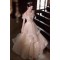 A-Line Champagne Off the Shoulder Long Prom Dresses Formal Evening Party Dresses XP101052