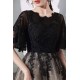 A-Line Lace and Sequins Tulle Prom Dresses Formal Evening Party Dresses with 3D Flowers XP101054 A-Line Lace and Sequins Tulle Prom Dresses Formal Evening Party Dresses with 3D Flowers XP101054
