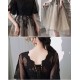A-Line Lace and Sequins Tulle Prom Dresses Formal Evening Party Dresses with 3D Flowers XP101054 A-Line Lace and Sequins Tulle Prom Dresses Formal Evening Party Dresses with 3D Flowers XP101054