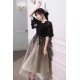 A-Line Lace and Sequins Tulle Prom Dresses Formal Evening Party Dresses with 3D Flowers XP101054 A-Line Lace and Sequins Tulle Prom Dresses Formal Evening Party Dresses with 3D Flowers XP101054