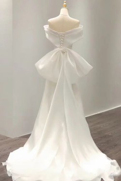 Long White Off the Shoulder Prom Dresses Formal Evening Party Dresses XP101062 Long White Off the Shoulder Prom Dresses Formal Evening Party Dresses XP101062